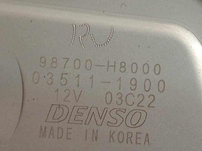 Recambio de motor limpia trasero para kia rio (yb) 1.2 cat referencia OEM IAM 98700H8000  035111900