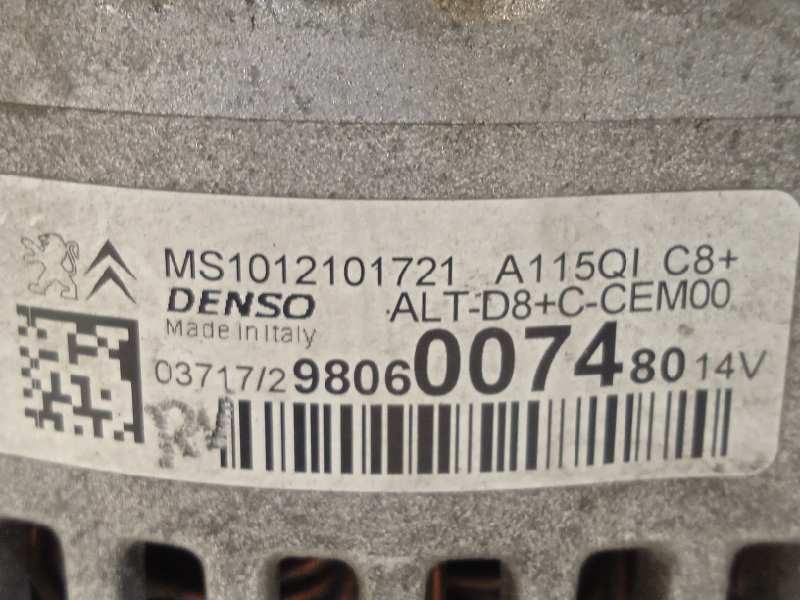Recambio de alternador para peugeot 308 style referencia OEM IAM 9806007480  MS1012101721