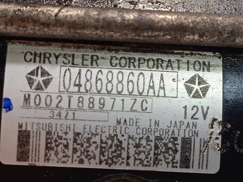 Recambio de motor arranque para lancia voyager (404) gold referencia OEM IAM 04868860AA 4868860AA M002T88971ZC