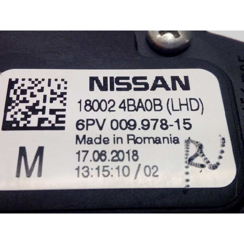 Recambio de potenciometro pedal para renault kadjar 1.2 tce energy referencia OEM IAM 180024BA0B  6PV00997815