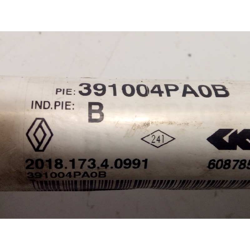 Recambio de transmision delantera derecha para renault kadjar 1.2 tce energy referencia OEM IAM 391005PA0B  