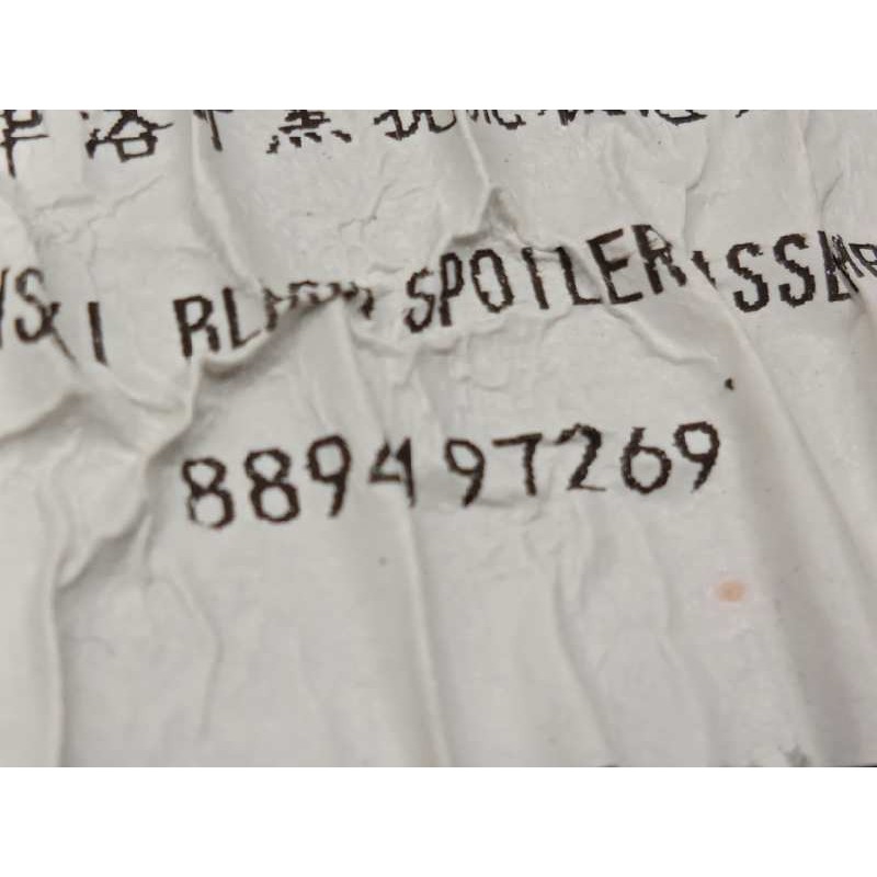 Recambio de aleron trasero para lynk&co lynk & co 01 1.5 phev referencia OEM IAM 8888722707  