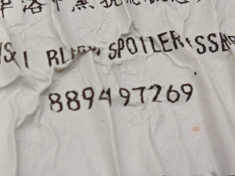 Recambio de aleron trasero para lynk&co lynk & co 01 1.5 phev referencia OEM IAM 8888722707  