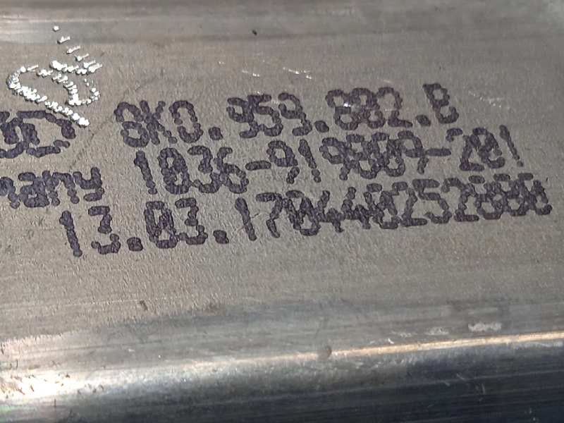 Recambio de elevalunas delantero derecho para audi q3 (8ug) 2.0 16v tfsi referencia OEM IAM 8U0837462  8K0959802B