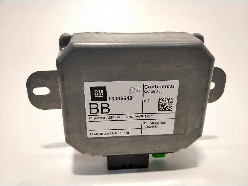 Recambio de modulo electronico para opel mokka x 1.4 16v turbo referencia OEM IAM 13306648  13306648