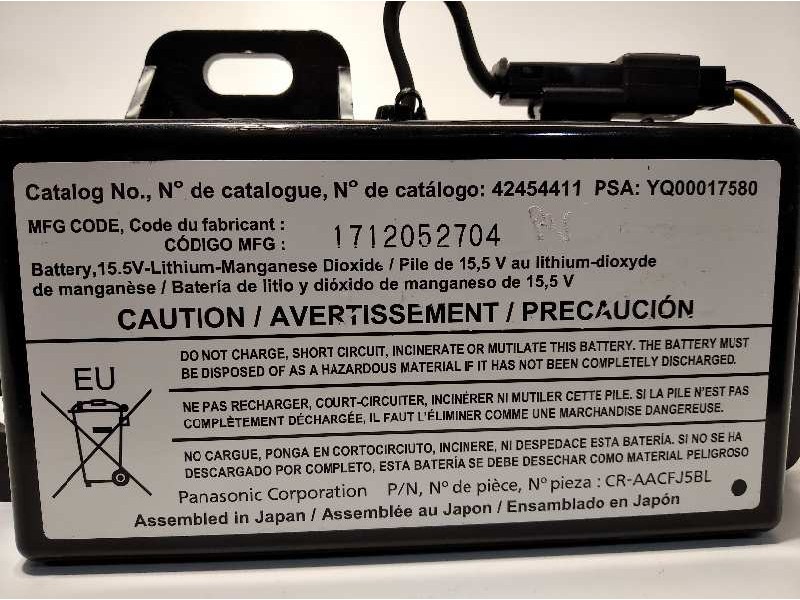 Recambio de modulo electronico para opel mokka x 1.4 16v turbo referencia OEM IAM 42454411  