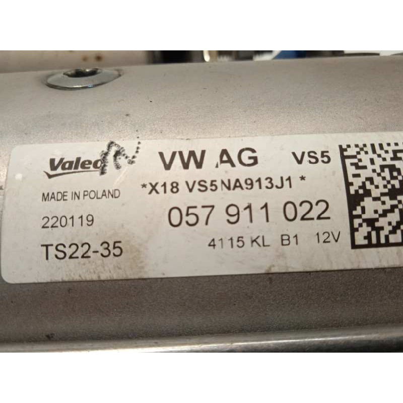 Recambio de motor arranque para audi a8 (4n2/4n8) 50 tdi quattro referencia OEM IAM 057911022  TS2235