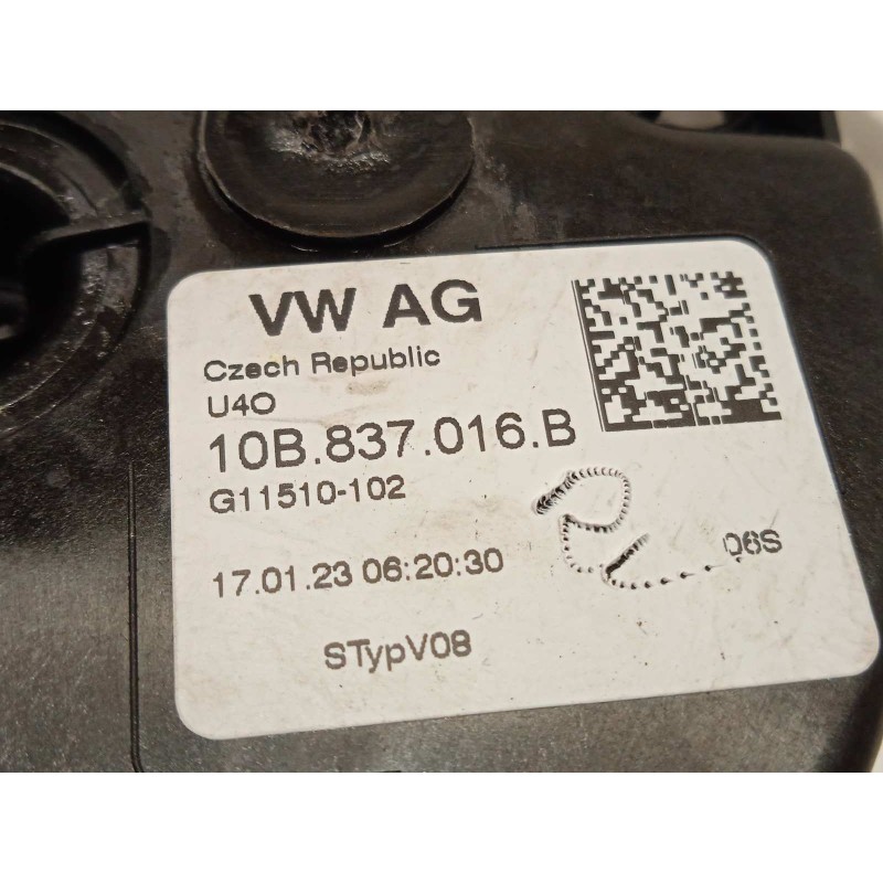 Recambio de cerradura puerta delantera derecha para volkswagen polo 1.0 tsi referencia OEM IAM 10B837016B  