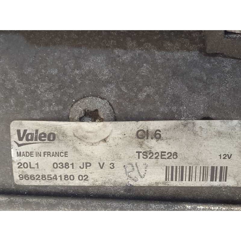Recambio de motor arranque para peugeot 308 access referencia OEM IAM 9662854180  TS22E26