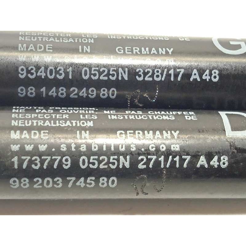 Recambio de amortiguadores maletero / porton para opel grandland x selective referencia OEM IAM 9814824980  9820374580