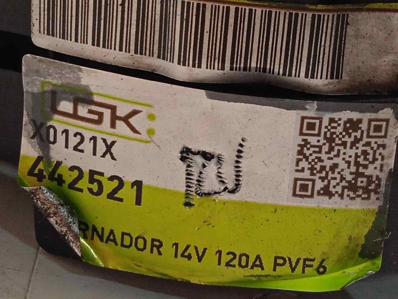 Recambio de alternador para renault clio iii exception referencia OEM IAM 442521  X0121X