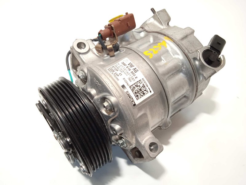 Recambio de compresor aire acondicionado para volkswagen polo 1.0 tsi referencia OEM IAM 3Q0816803E  8712P