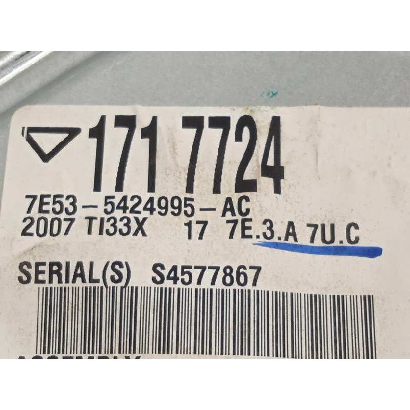 Recambio de elevalunas trasero izquierdo para mercury milan 3.0 referencia OEM IAM 7E535424995AC  6E53542145AB