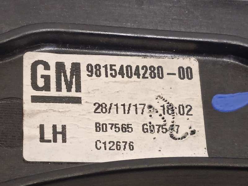 Recambio de elevalunas delantero izquierdo para opel grandland x selective referencia OEM IAM 9815404280  9815650280