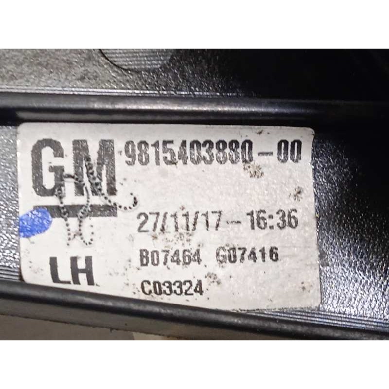 Recambio de elevalunas trasero izquierdo para opel grandland x selective referencia OEM IAM 9815403880  9815642880