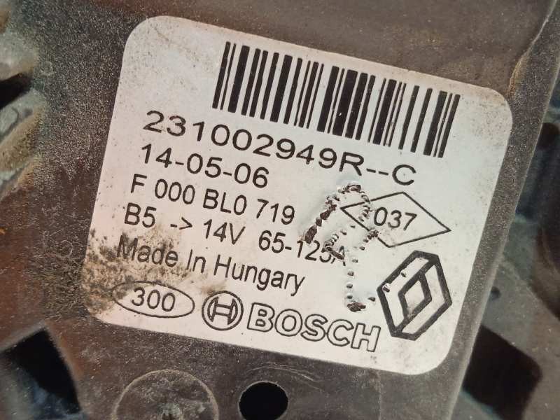 Recambio de alternador para dacia sandero ambiance referencia OEM IAM 231002949R  F000BL0719