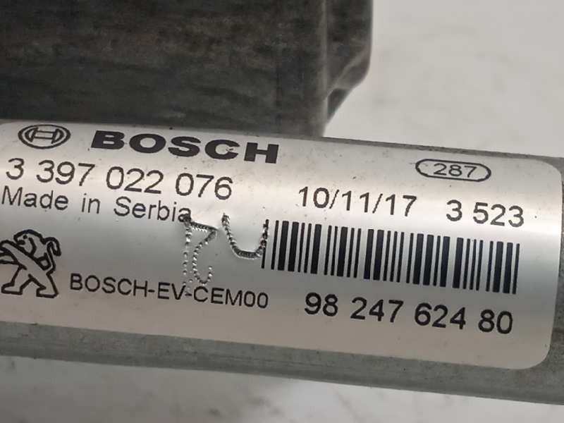 Recambio de motor limpia delantero para opel grandland x selective referencia OEM IAM 9824762480  3397022076