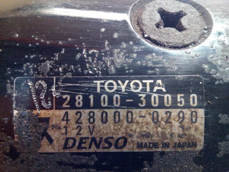 Recambio de motor arranque para toyota hilux (kun) 2.5 turbodiesel referencia OEM IAM 2810030050  428000290