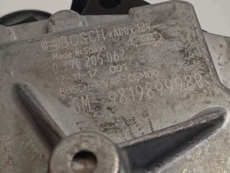 Recambio de motor limpia trasero para opel grandland x selective referencia OEM IAM 9819899980  0390205062