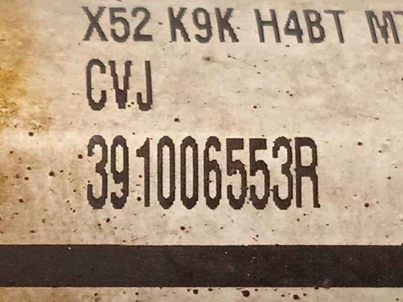 Recambio de transmision delantera derecha para dacia sandero ambiance referencia OEM IAM 391006553R  