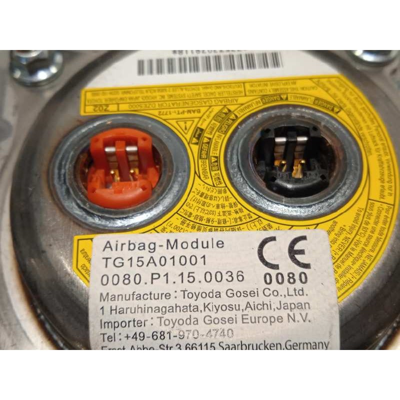 Recambio de airbag delantero izquierdo para toyota rav 4 (a2) 2.0 16v cat referencia OEM IAM TG15A01001  4513042120C0