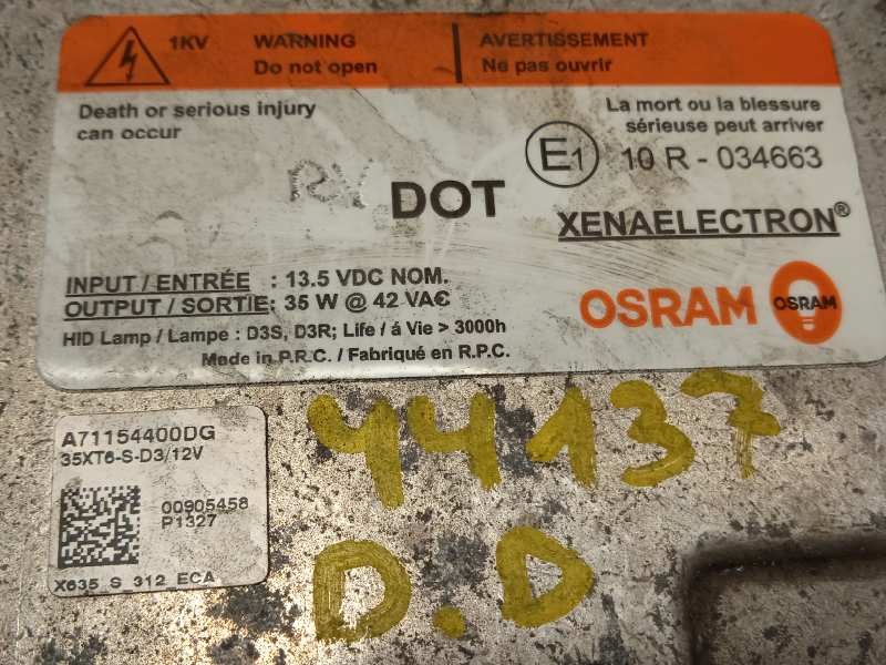 Recambio de centralita faros xenon para land rover evoque pure referencia OEM IAM 35XT6AD3 BJ3213C170AA LR025157