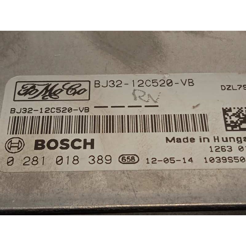 Recambio de centralita motor uce para land rover evoque pure referencia OEM IAM BJ3212C520VB  0281018389