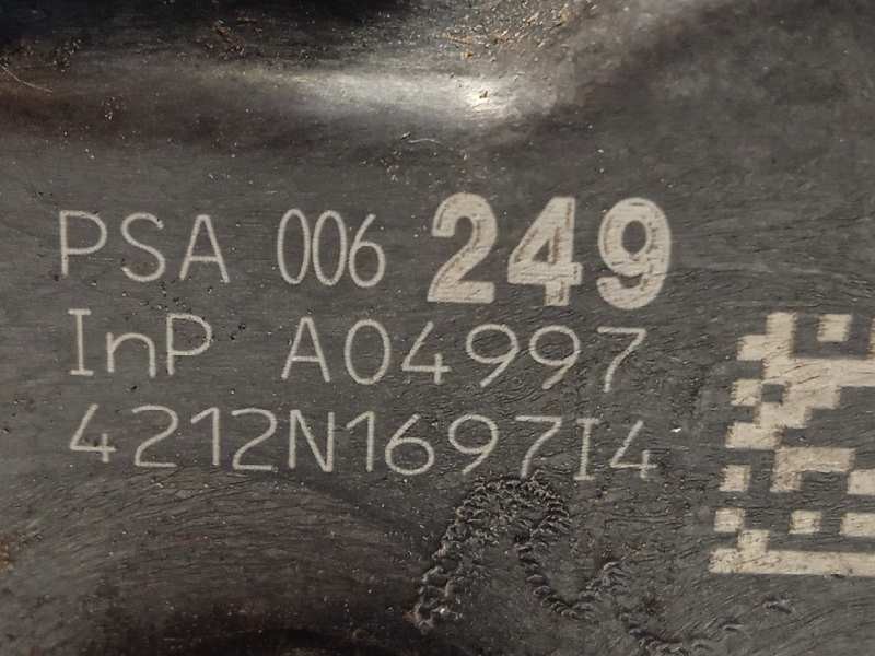 Recambio de cerradura puerta trasera derecha para citroën c3 tonic referencia OEM IAM 006249  9800624980