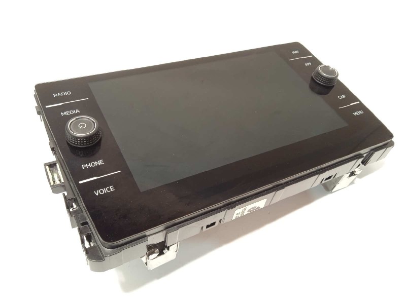 Recambio de pantalla multifuncion para volkswagen polo 1.0 tsi referencia OEM IAM 5NN919605B  