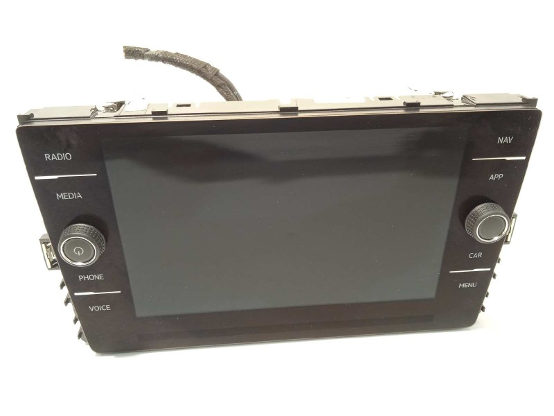 Recambio de pantalla multifuncion para volkswagen polo 1.0 tsi referencia OEM IAM 5NN919605B  