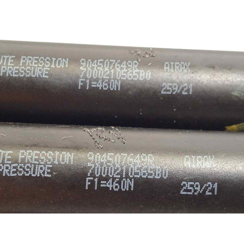 Recambio de amortiguadores maletero / porton para renault captur ii referencia OEM IAM 904507649R  