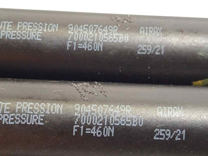 Recambio de amortiguadores maletero / porton para renault captur ii referencia OEM IAM 904507649R  