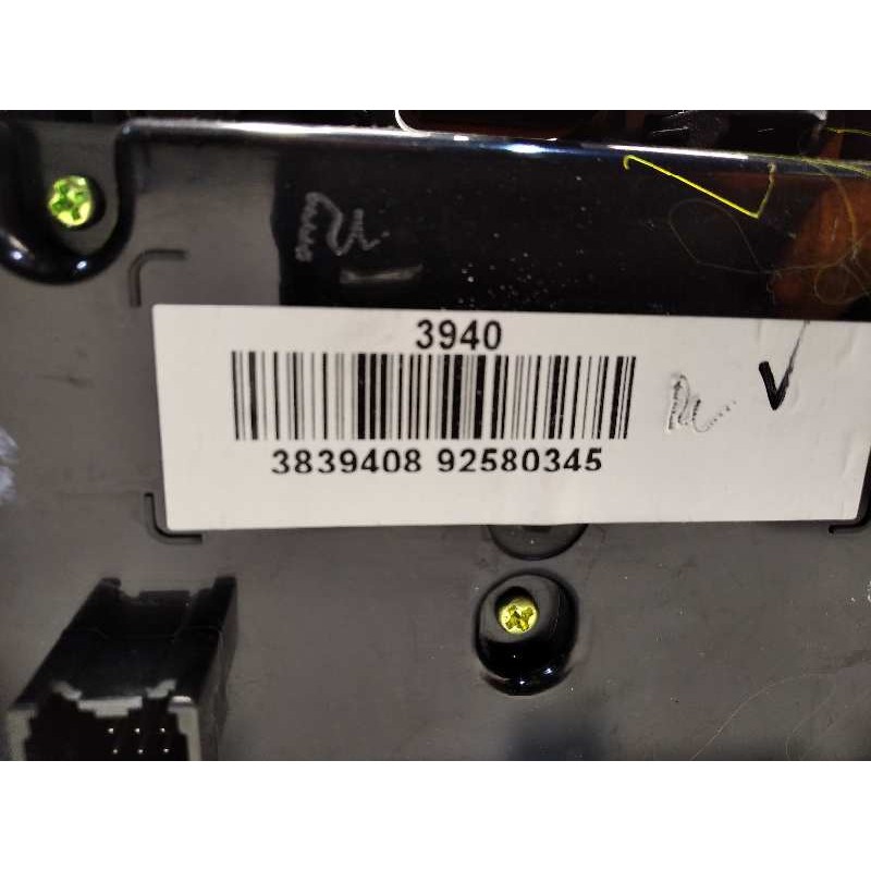 Recambio de mando climatizador para chevrolet cruze lt referencia OEM IAM 3839408  