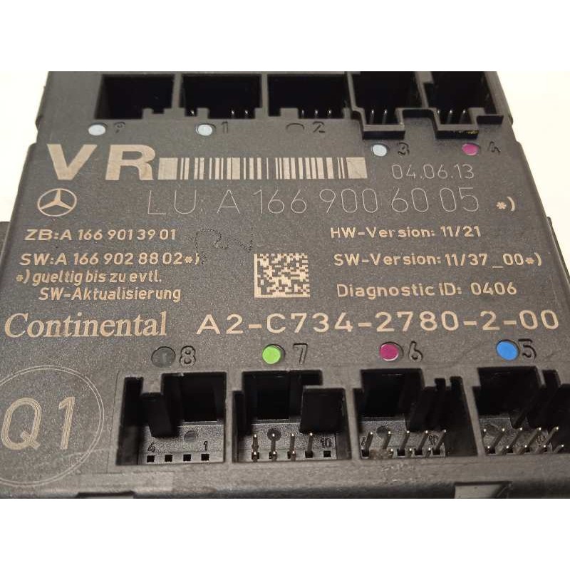 Recambio de centralita confort para mercedes-benz clase a (w176) a 200 cdi blueefficiency (176.001) referencia OEM IAM A16690060