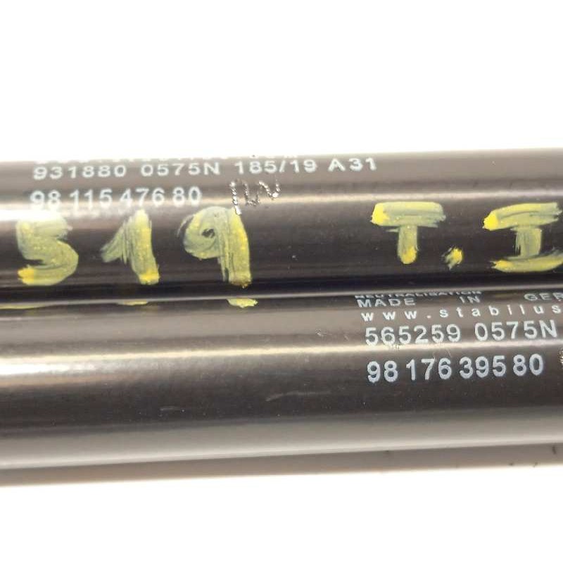 Recambio de amortiguadores maletero / porton para peugeot 3008 allure referencia OEM IAM 9817639580  9811547680