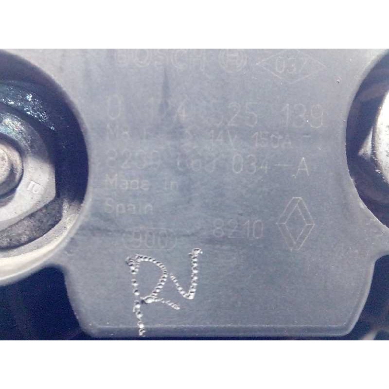 Recambio de alternador para renault kangoo 1.5 dci diesel referencia OEM IAM 8200660034A 8200660034 0124525139
