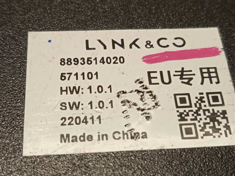 Recambio de modulo electronico para lynk&co lynk & co 01 1.5 phev referencia OEM IAM 8893514020  