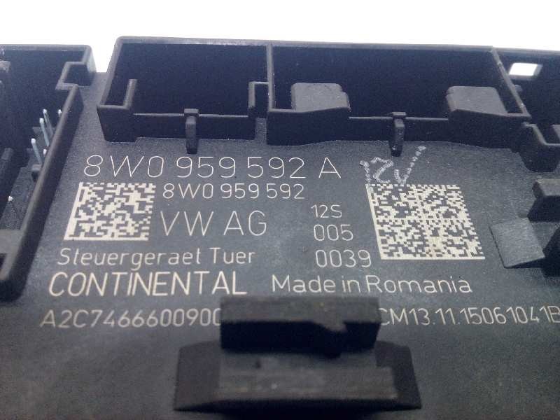 Recambio de modulo confort para audi a4 berlina (8w2) 2.0 16v tdi referencia OEM IAM 8W0959592A  