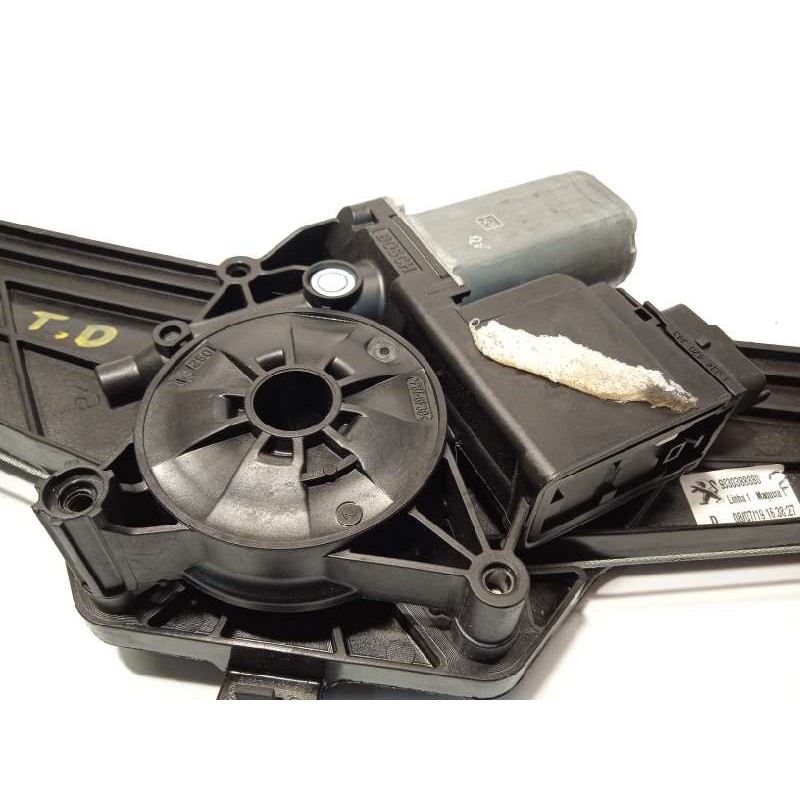 Recambio de elevalunas trasero derecho para peugeot 3008 allure referencia OEM IAM 9830388880  9829482480