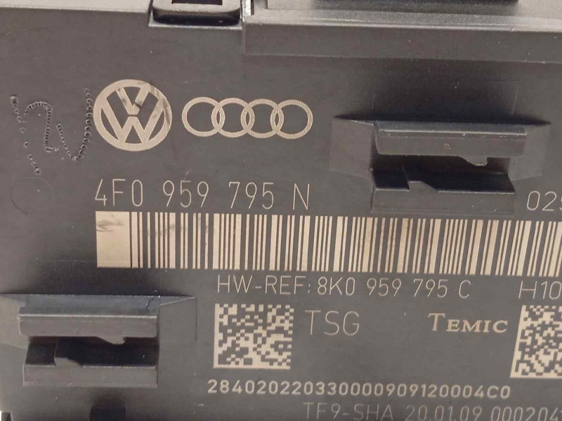 Recambio de modulo confort para audi s4 avant (8k5) 3.0 tfsi referencia OEM IAM 4F0959795N  