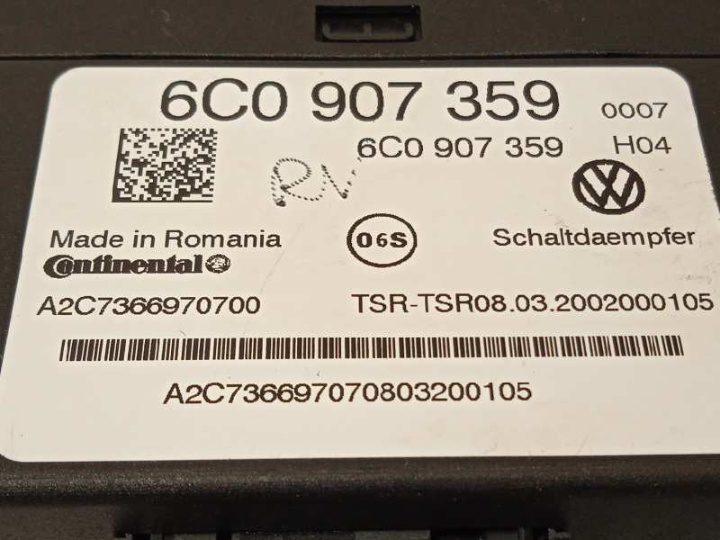 Recambio de modulo electronico para seat arona fr referencia OEM IAM 6C0907359  
