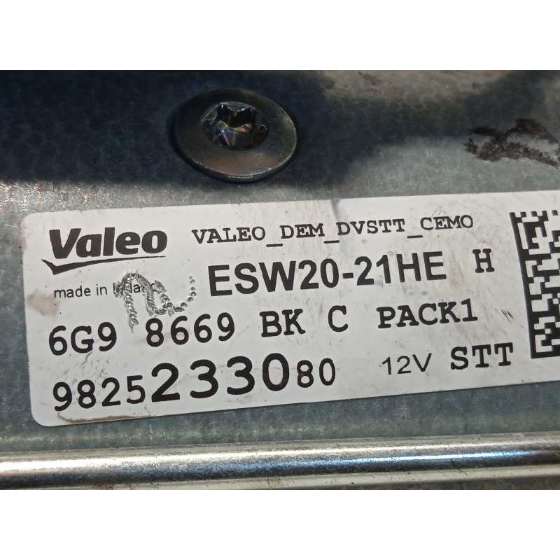 Recambio de motor arranque para peugeot 3008 allure referencia OEM IAM 9825233080  ESW2021HE