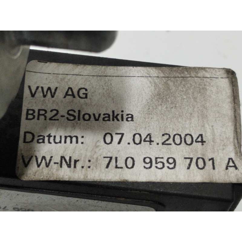 Recambio de elevalunas delantero izquierdo para volkswagen touareg (7la) tdi r5 referencia OEM IAM 7L0837461C 3D1959793A 7L09597