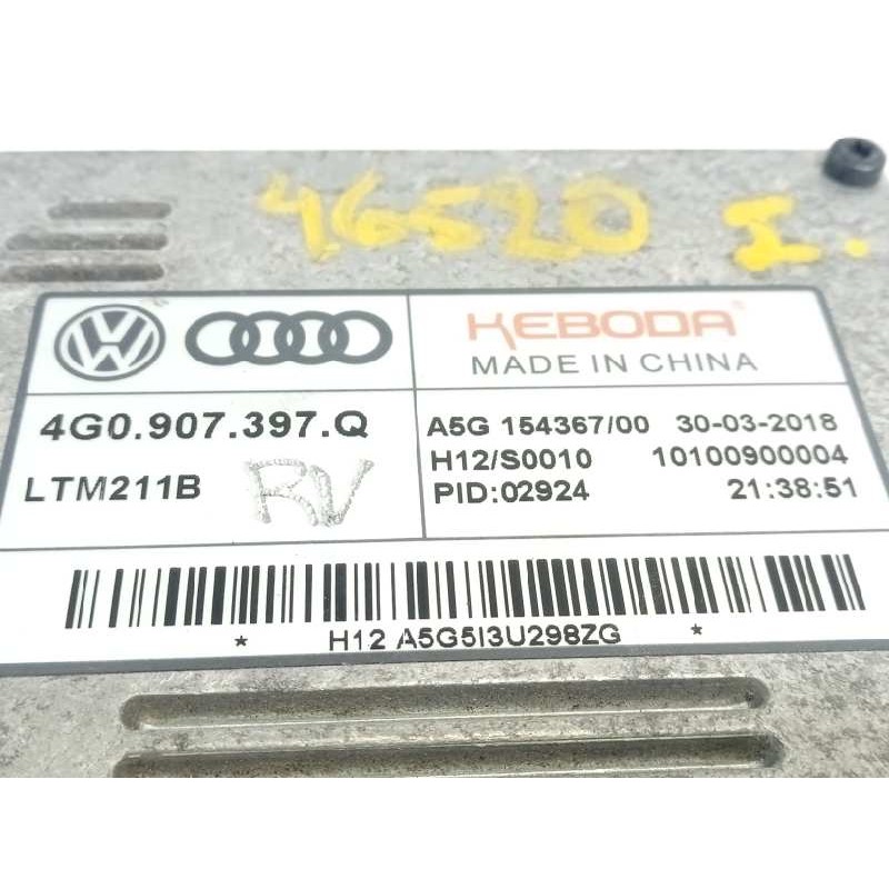 Recambio de centralita faros xenon para audi q3 (8ug) sport edition referencia OEM IAM 4G0907397Q  
