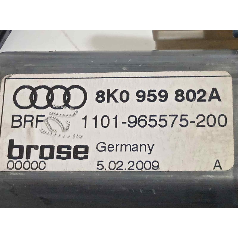 Recambio de elevalunas delantero derecho para audi s4 avant (8k5) 3.0 tfsi referencia OEM IAM 8K0837462  8K0959802A