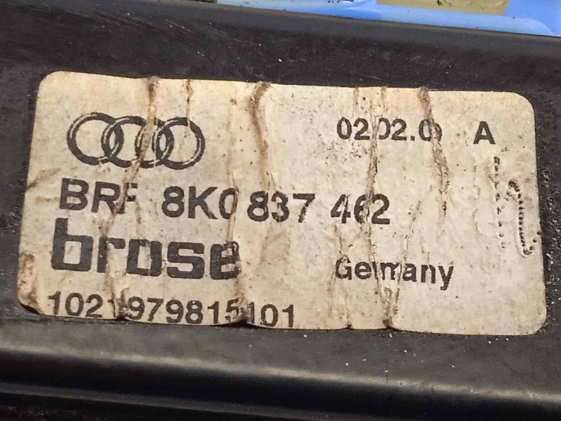 Recambio de elevalunas delantero derecho para audi s4 avant (8k5) 3.0 tfsi referencia OEM IAM 8K0837462  8K0959802A