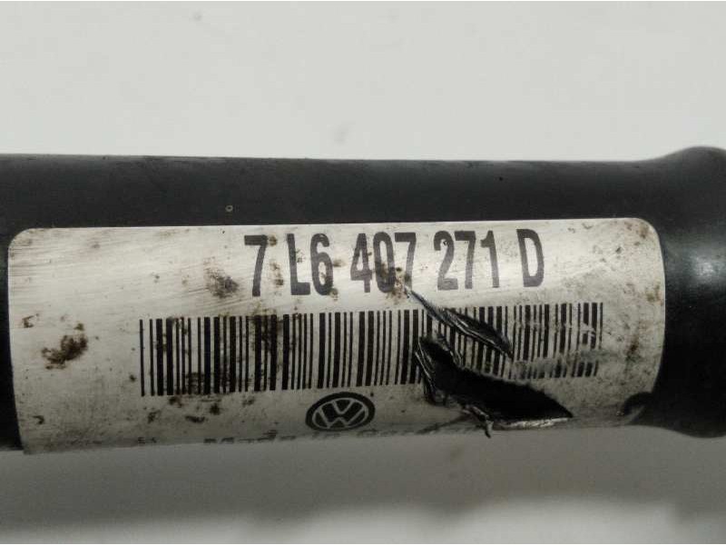 Recambio de transmision delantera derecha para volkswagen touareg (7la) tdi r5 referencia OEM IAM 7L6407271D  