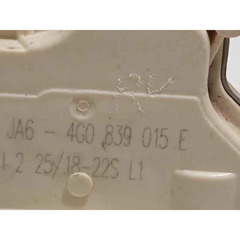 Recambio de cerradura puerta trasera izquierda para audi q3 (8ug) sport edition referencia OEM IAM 4G0839015E  