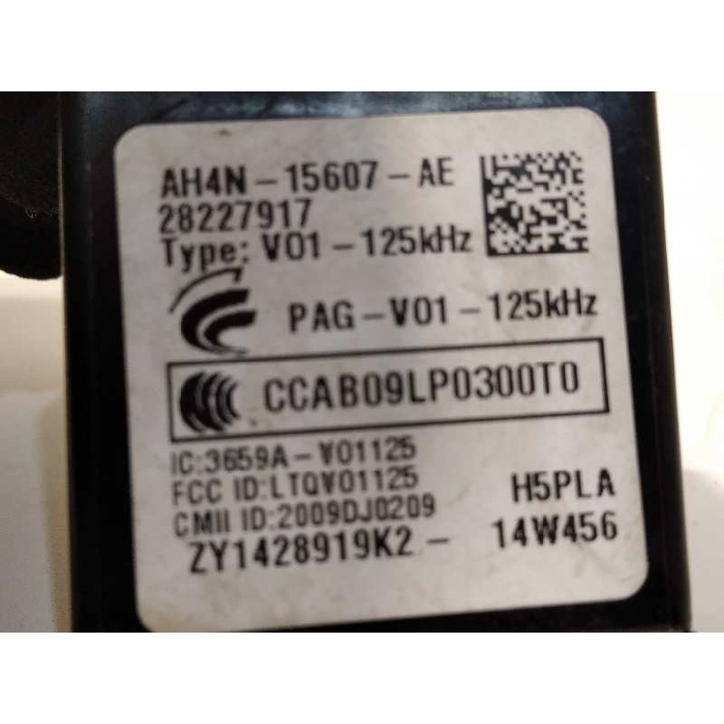 Recambio de modulo electronico para land rover evoque 2.2 td4 cat referencia OEM IAM AH4N15607AE  