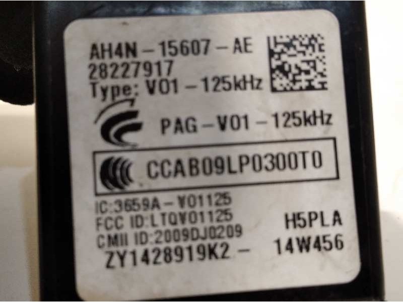 Recambio de modulo electronico para land rover evoque 2.2 td4 cat referencia OEM IAM AH4N15607AE  